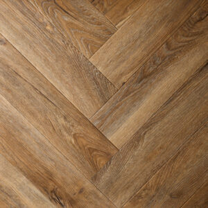 Distressed Oak Herringbone