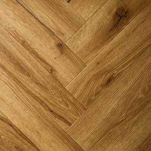 Honey Oak Herringbone