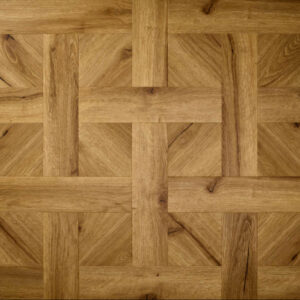 Honey Oak Basket Weave